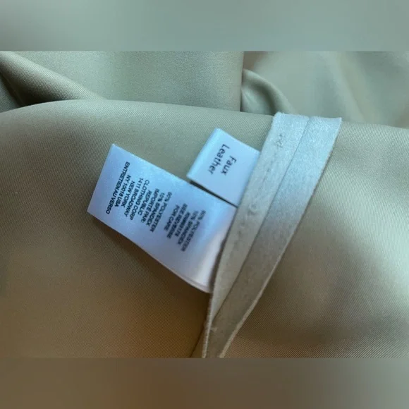 T tahari Faux suede Leather Coat jacket size S with NWT - Picture 5 of 9